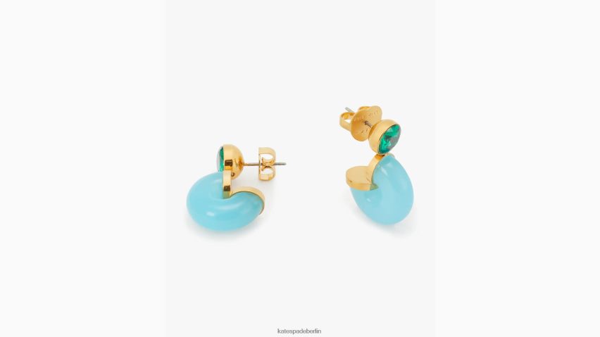 de Kate Spade Frauen Ich sehe Streifen-Ohrringe grün multi NB82J2975 Zubehör