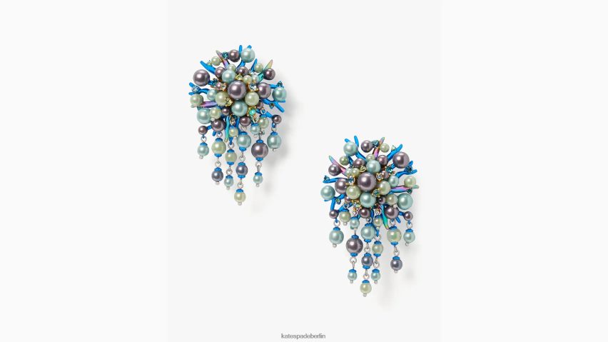 de Kate Spade Frauen Statement-Ohrringe mit Meeressirene blau/mehrfarbig NB82J2996 Zubehör