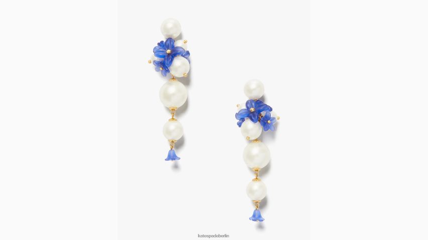 de Kate Spade Frauen frisch gepflückte Statement-Ohrringe Marine-Multi NB82J21013 Zubehör