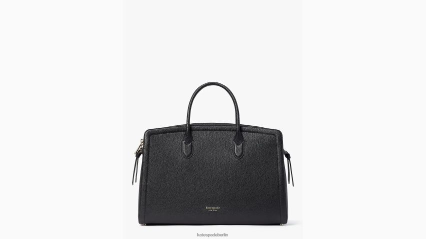 de Kate Spade Frauen Knott Pendlertasche Schwarz NB82J268 Zubehör