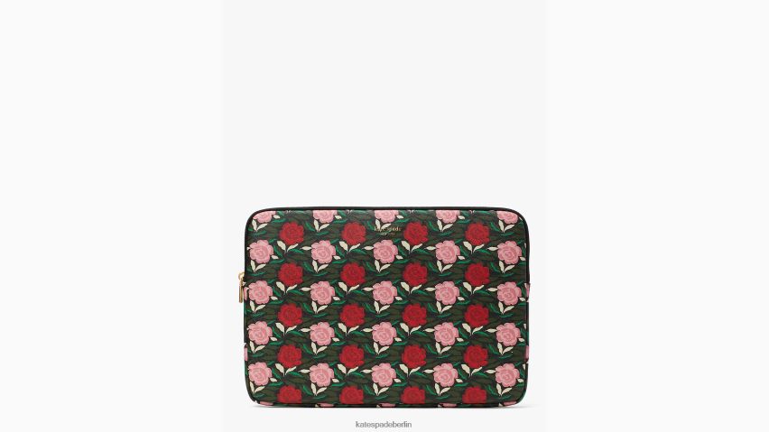 de Kate Spade Frauen Morgan Rose Garden Universal-Laptophülle schwarz-multi NB82J21454 Zubehör
