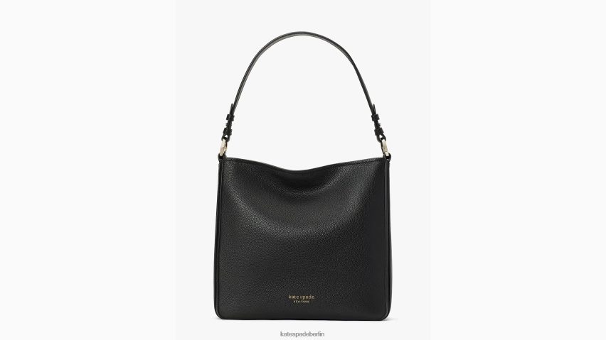 de Kate Spade Frauen Hudson große Hobo-Tasche Schwarz NB82J295 Zubehör