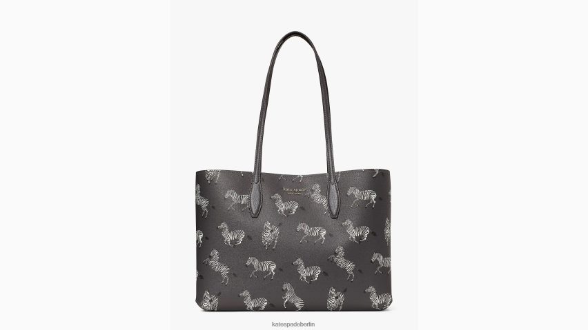 de Kate Spade Frauen Große Tragetasche mit ganztägig tanzenden Zebras Tafel multi NB82J2329 Zubehör