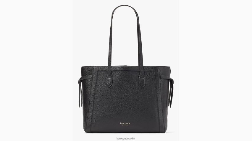 de Kate Spade Frauen Knott große Tragetasche mit Reißverschluss Schwarz NB82J2188 Zubehör