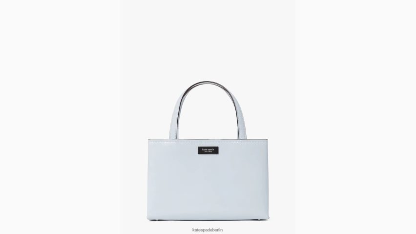 de Kate Spade Frauen Kleine Tragetasche „Sam Icon“ aus Leder Aquarell blau NB82J2218 Zubehör