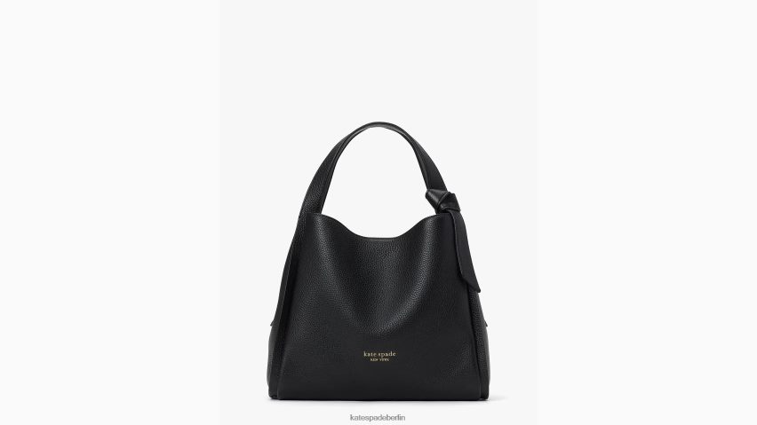 de Kate Spade Frauen Mittlere Umhängetasche von Knott Schwarz NB82J2122 Zubehör