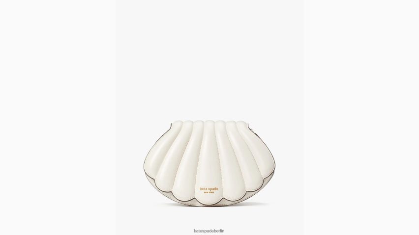 de Kate Spade Frauen Was ist die Muschel-3D-Shell-Umhängetasche Creme NB82J25 Zubehör